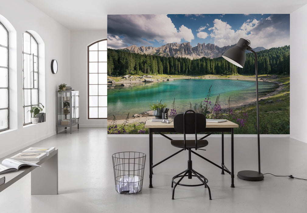 Digitaldruck Vlies Fototapete | Dolomitenjuwel | 450 x 280 cm