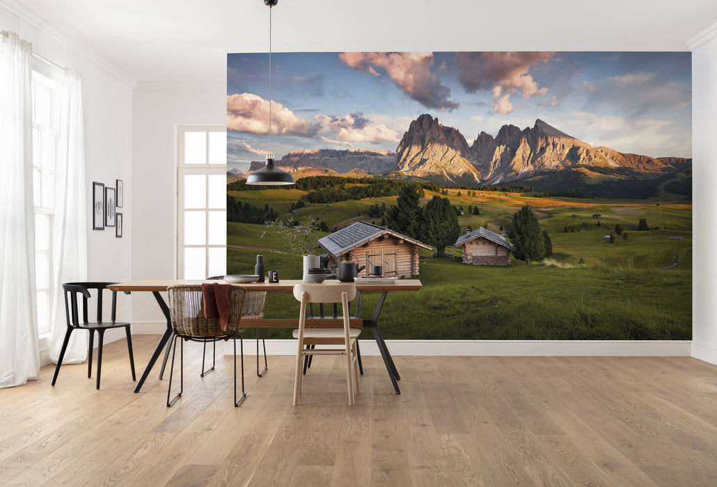 Digitaldruck Vlies Fototapete | Dolomitentraum | 450 x 280 cm