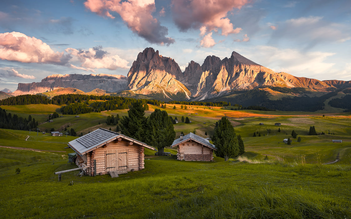 Digitaldruck Vlies Fototapete | Dolomitentraum | 450 x 280 cm