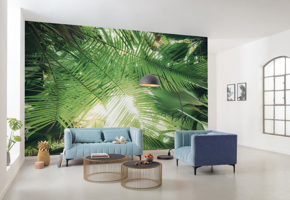 Digitaldruck Vlies Fototapete | Dschungeldach | 450 x 280 cm
