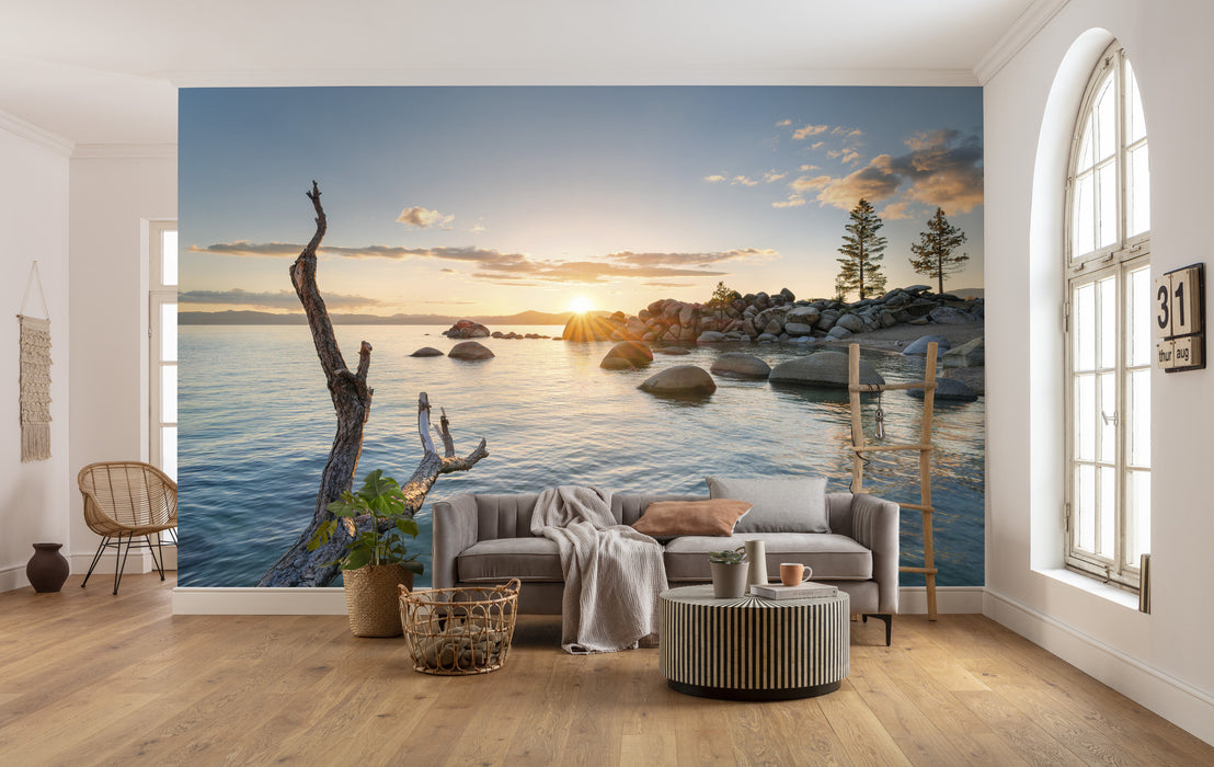 Digitaldruck Vlies Fototapete | Final Light | 450 x 280 cm