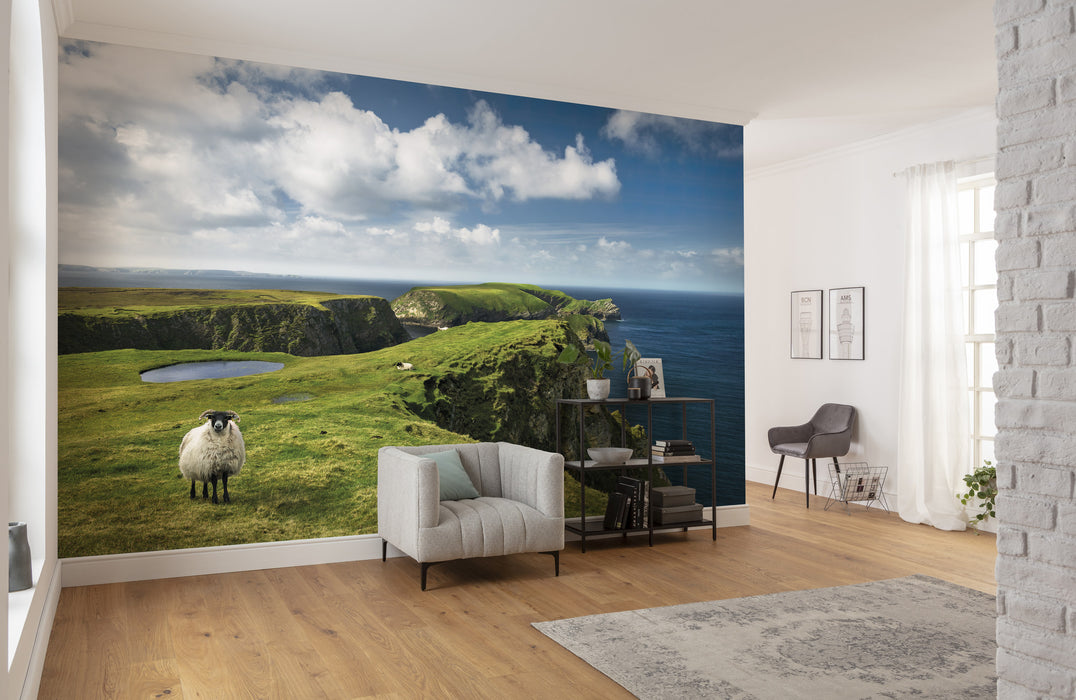 Digitaldruck Vlies Fototapete | Green Ireland | 450 x 280 cm