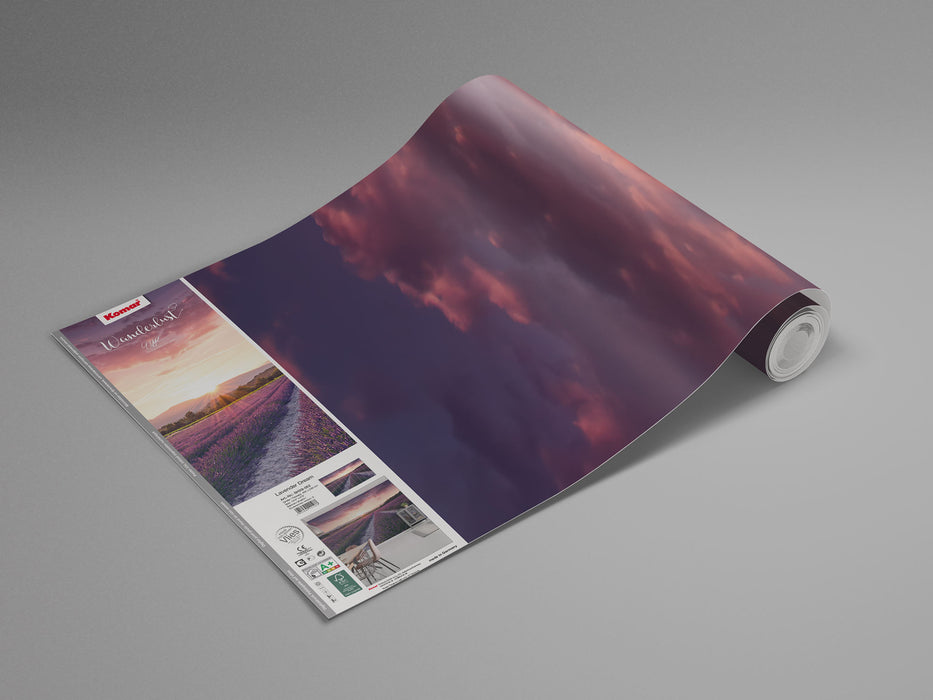 Digitaldruck Vlies Fototapete | Lavender Dream | 450 x 280 cm
