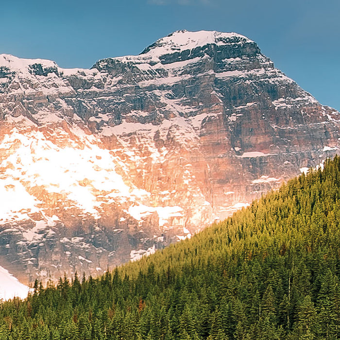 Digitaldruck Vlies Fototapete | Magic Moraine Morning | 450 x 280 cm