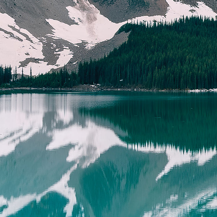Digitaldruck Vlies Fototapete | Magic Moraine Morning | 450 x 280 cm