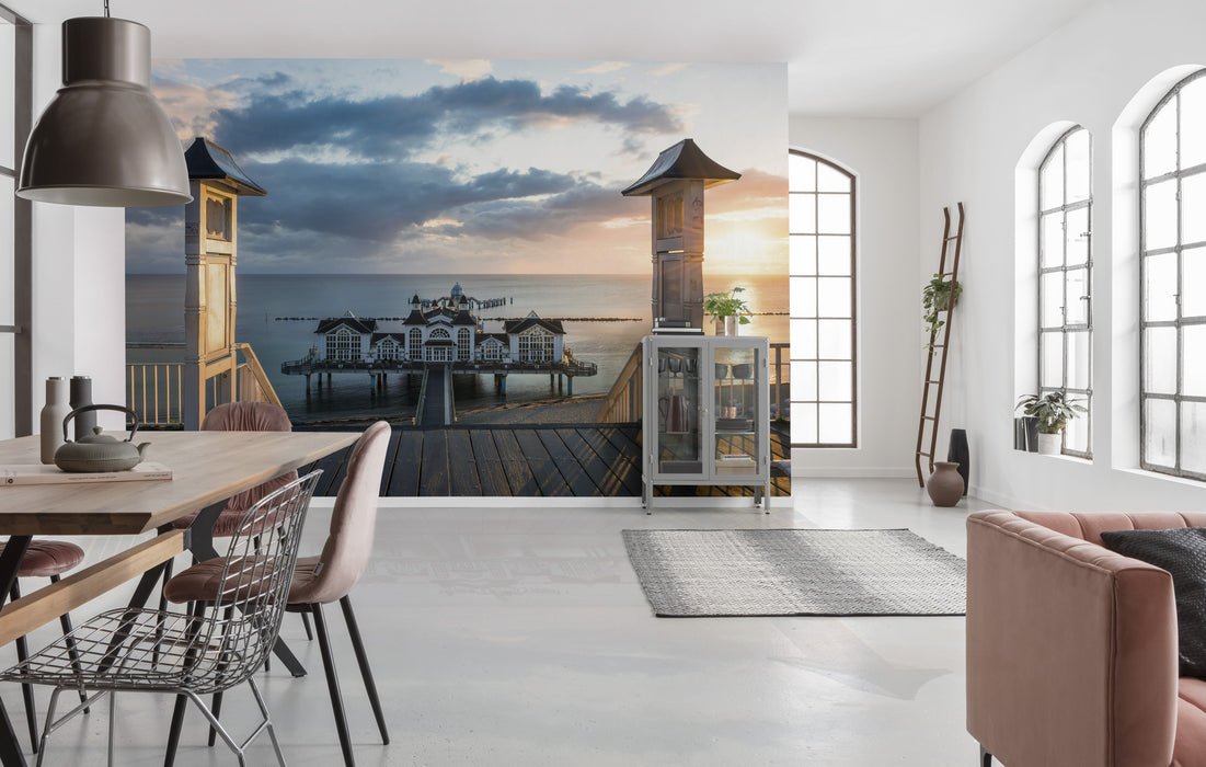 Digitaldruck Vlies Fototapete | Magisches Sellin | 450 x 280 cm