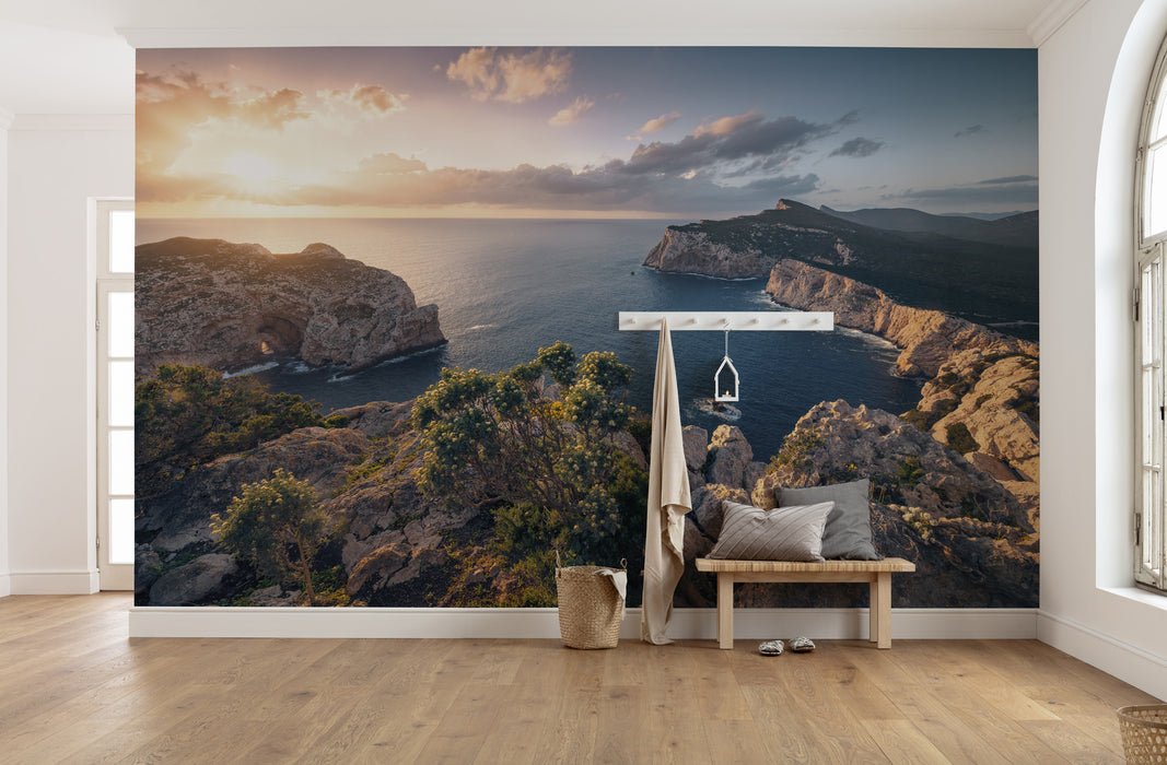 Digitaldruck Vlies Fototapete | Mediterranes Spektakel | 450 x 280 cm