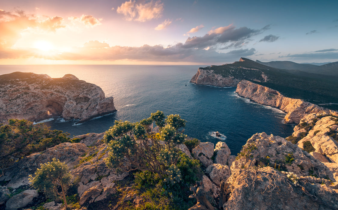 Digitaldruck Vlies Fototapete | Mediterranes Spektakel | 450 x 280 cm