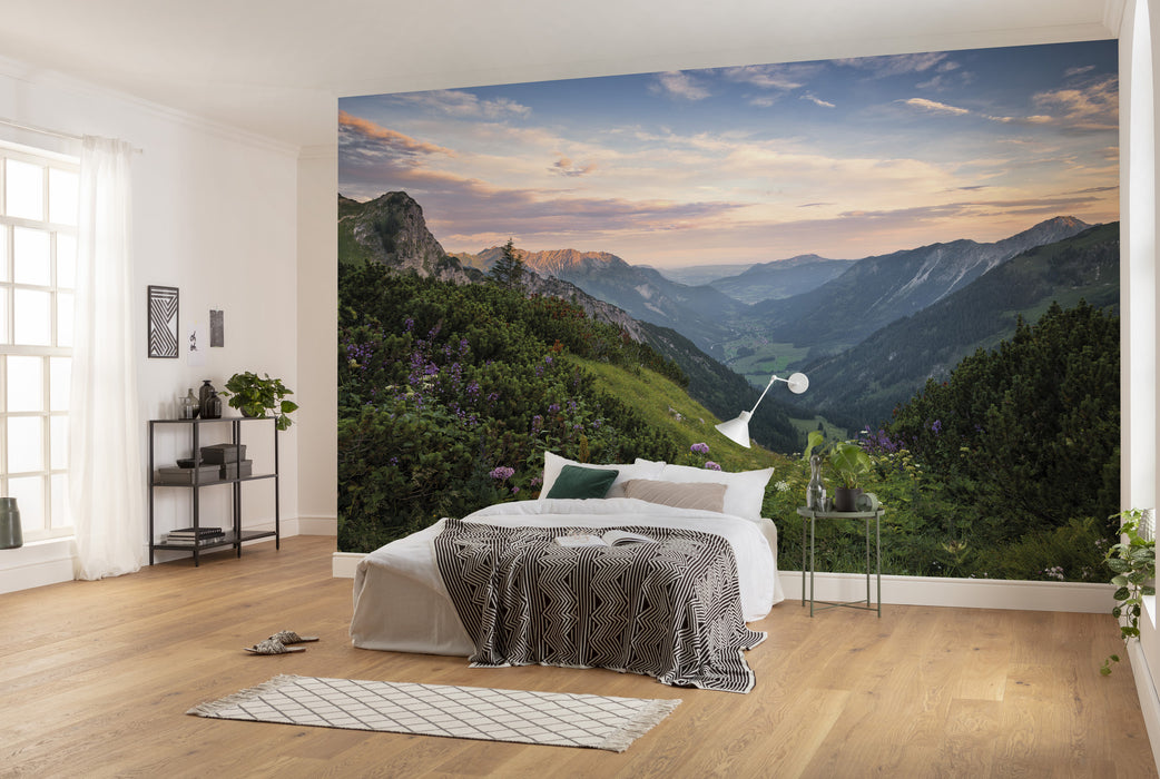 Digitaldruck Vlies Fototapete | Naturpark Allgäuer Hochalpen | 450 x 280 cm
