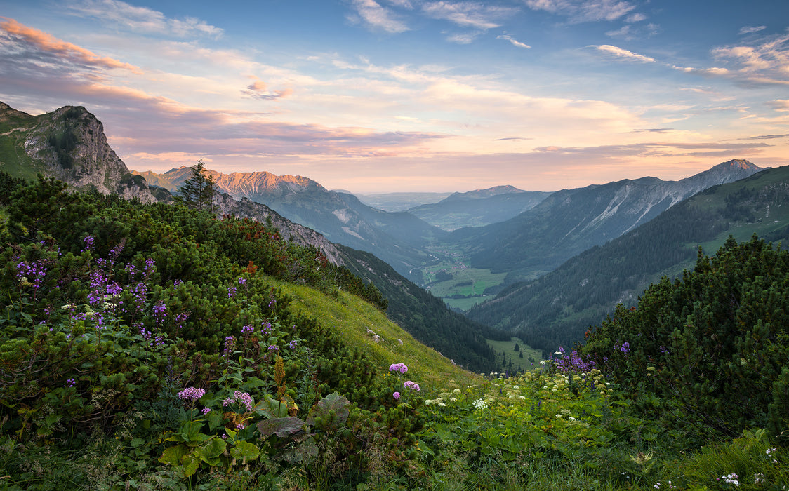 Digitaldruck Vlies Fototapete | Naturpark Allgäuer Hochalpen | 450 x 280 cm