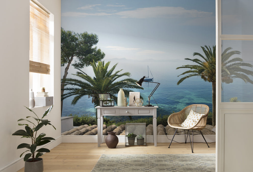 Digitaldruck Vlies Fototapete | Paradise View | 450 x 280 cm