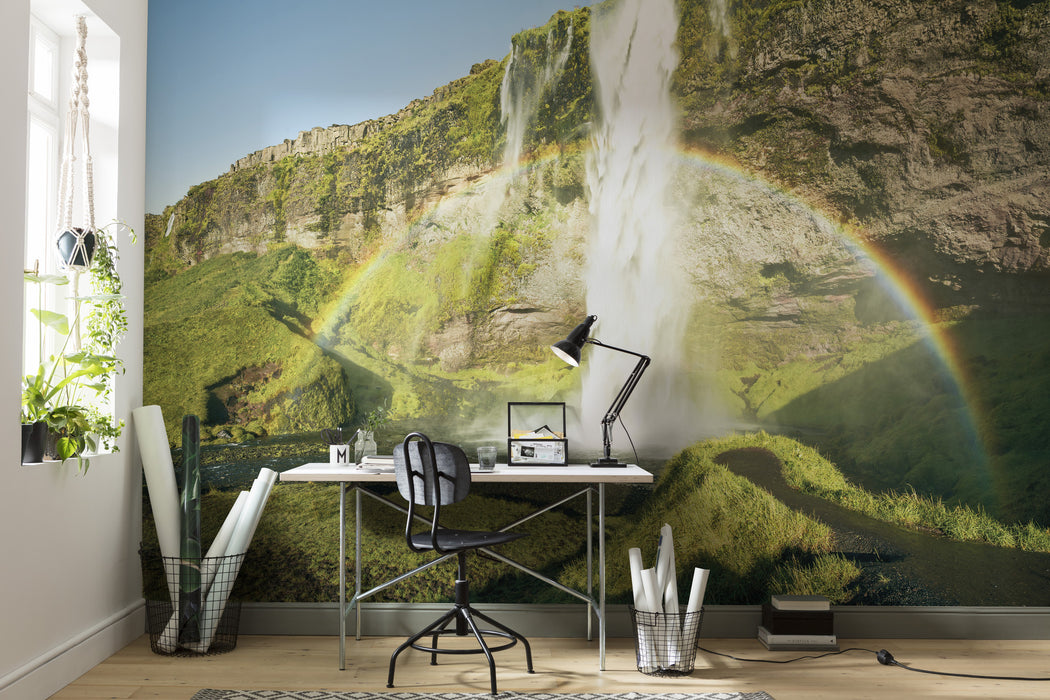 Digitaldruck Vlies Fototapete | Power of Iceland | 450 x 280 cm