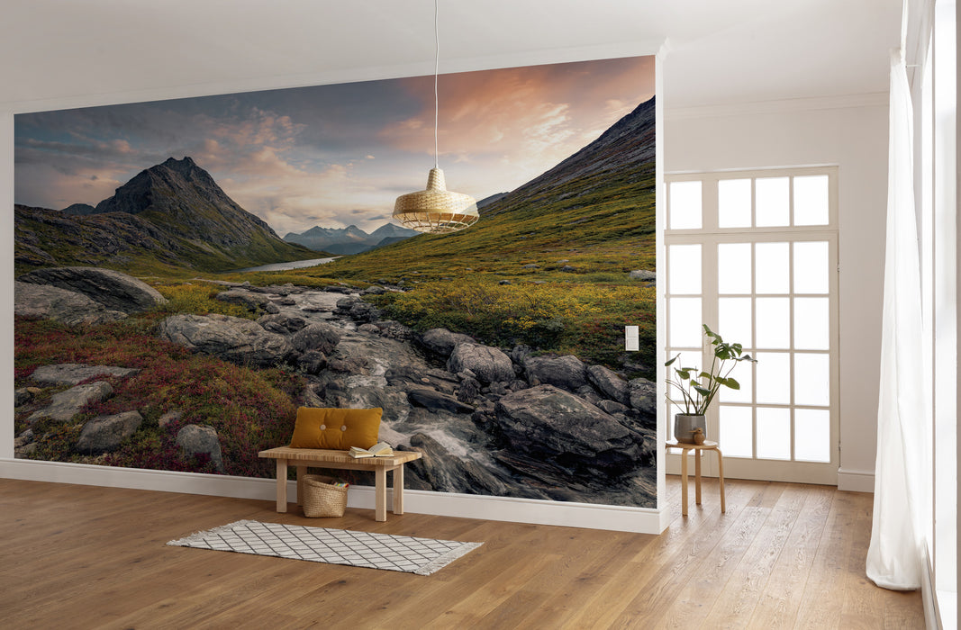 Digitaldruck Vlies Fototapete | Schroffes Paradies | 450 x 280 cm