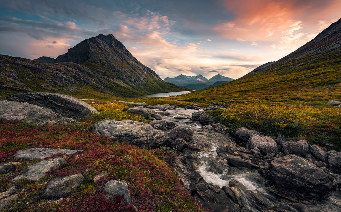 Digitaldruck Vlies Fototapete | Schroffes Paradies | 450 x 280 cm