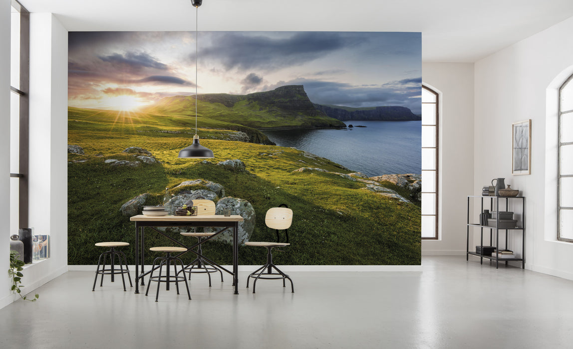 Digitaldruck Vlies Fototapete | Scottish Paradise | 450 x 280 cm