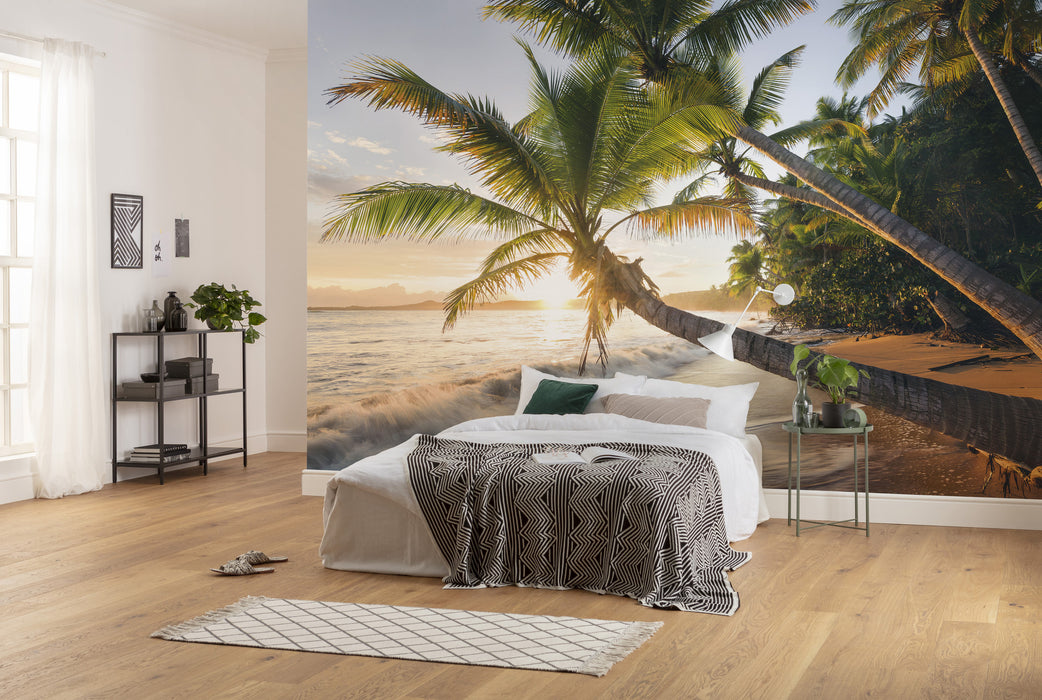 Digitaldruck Vlies Fototapete | Strandgeheimnis | 450 x 280 cm