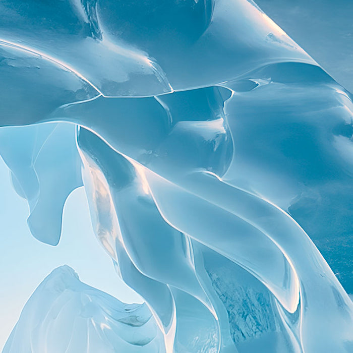 Digitaldruck Vlies Fototapete | The Eye of the Glacier | 450 x 280 cm