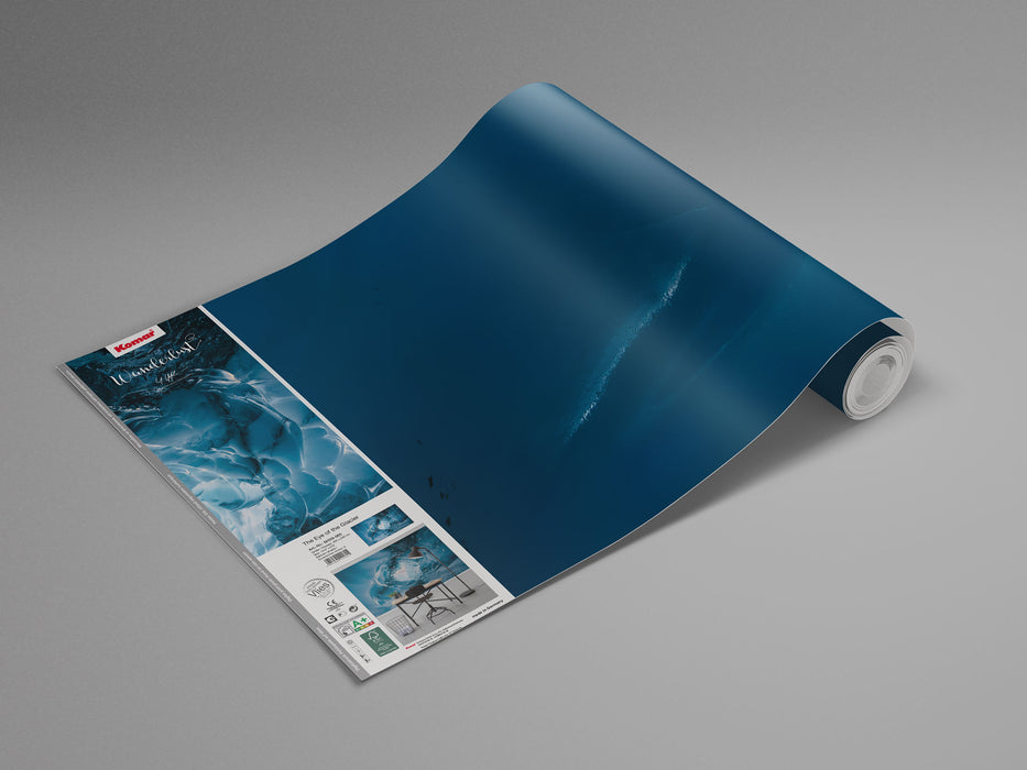 Digitaldruck Vlies Fototapete | The Eye of the Glacier | 450 x 280 cm