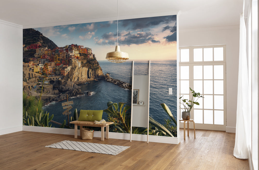 Digitaldruck Vlies Fototapete | The picturesque Village | 450 x 280 cm