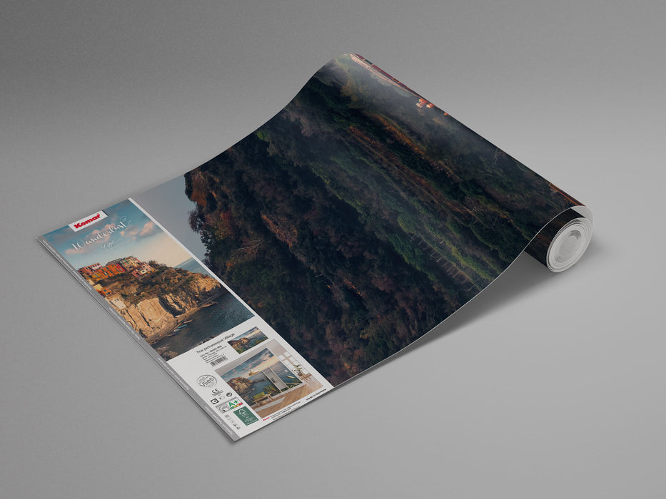 Digitaldruck Vlies Fototapete | The picturesque Village | 450 x 280 cm