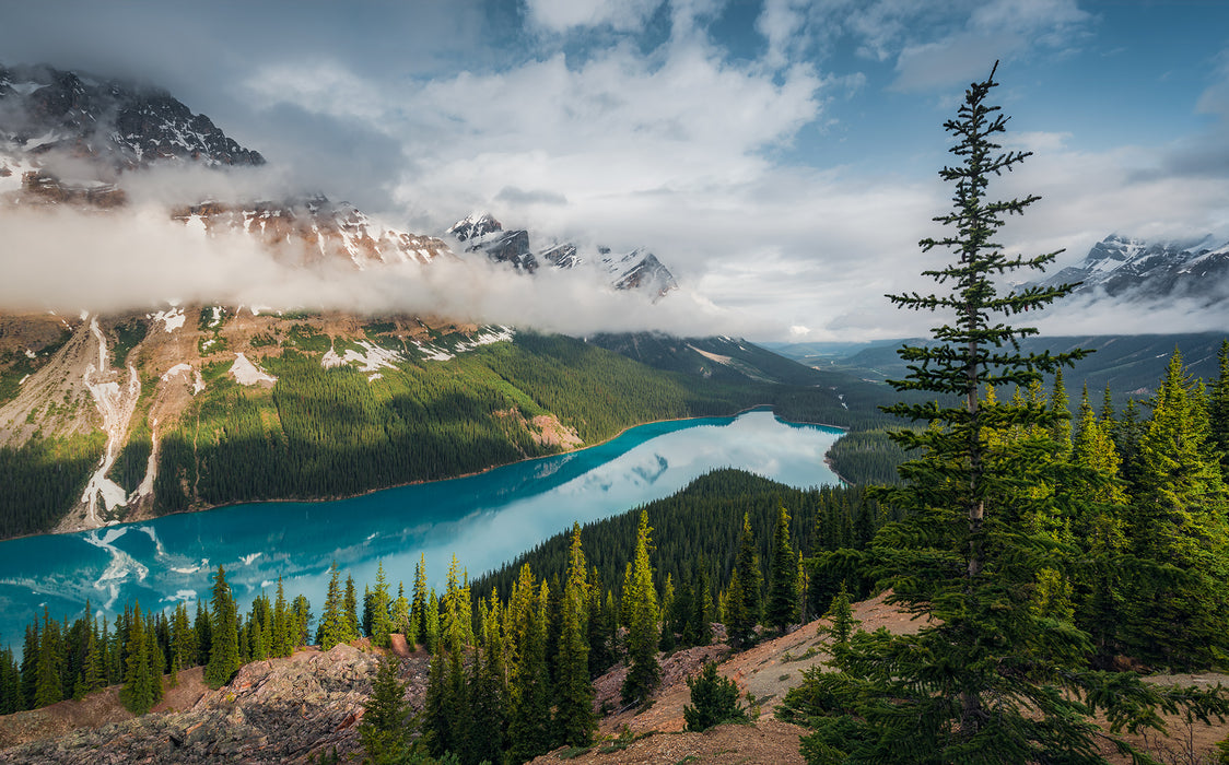 Digitaldruck Vlies Fototapete | Wonderland Canada | 450 x 280 cm