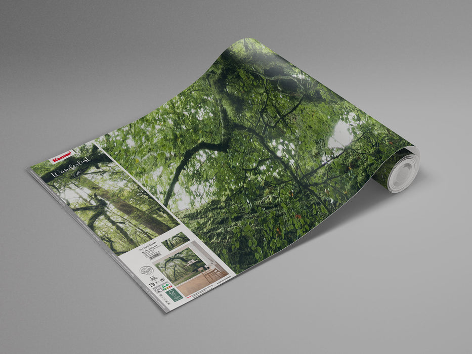 Digitaldruck Vlies Fototapete | Ancient Green | 450 x 280 cm