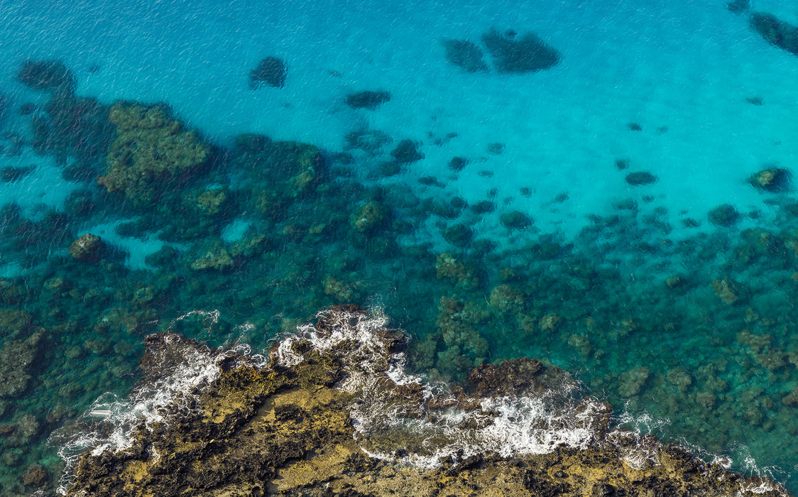Digitaldruck Vlies Fototapete | Bright Blue | 450 x 280 cm