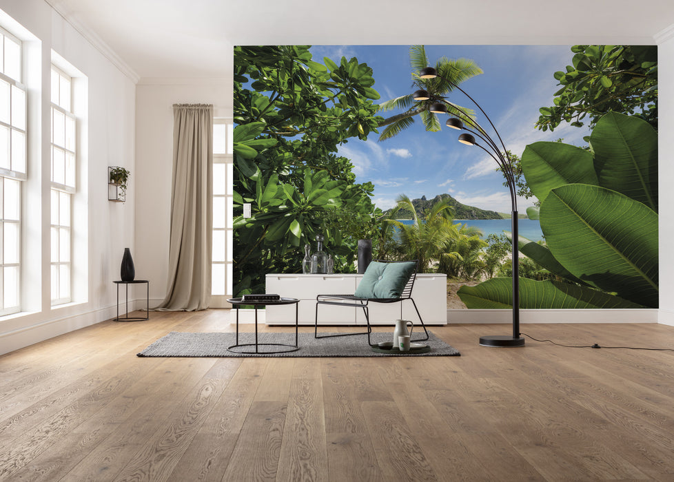 Digitaldruck Vlies Fototapete | Cast Away Jungle | 450 x 280 cm
