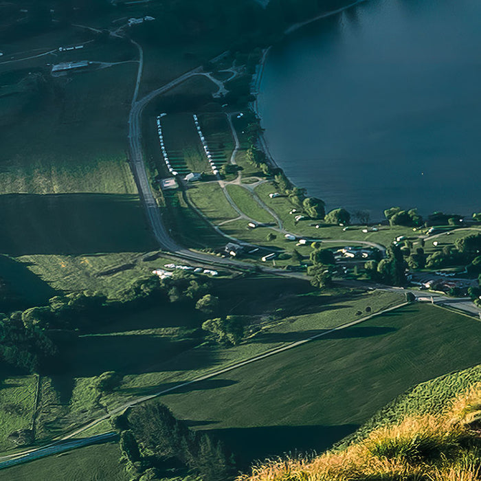 Digitaldruck Vlies Fototapete | Green Ridges | 450 x 280 cm
