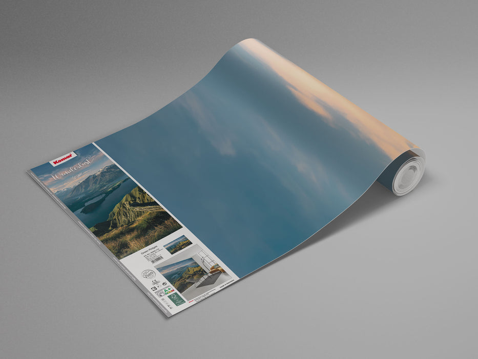 Digitaldruck Vlies Fototapete | Green Ridges | 450 x 280 cm