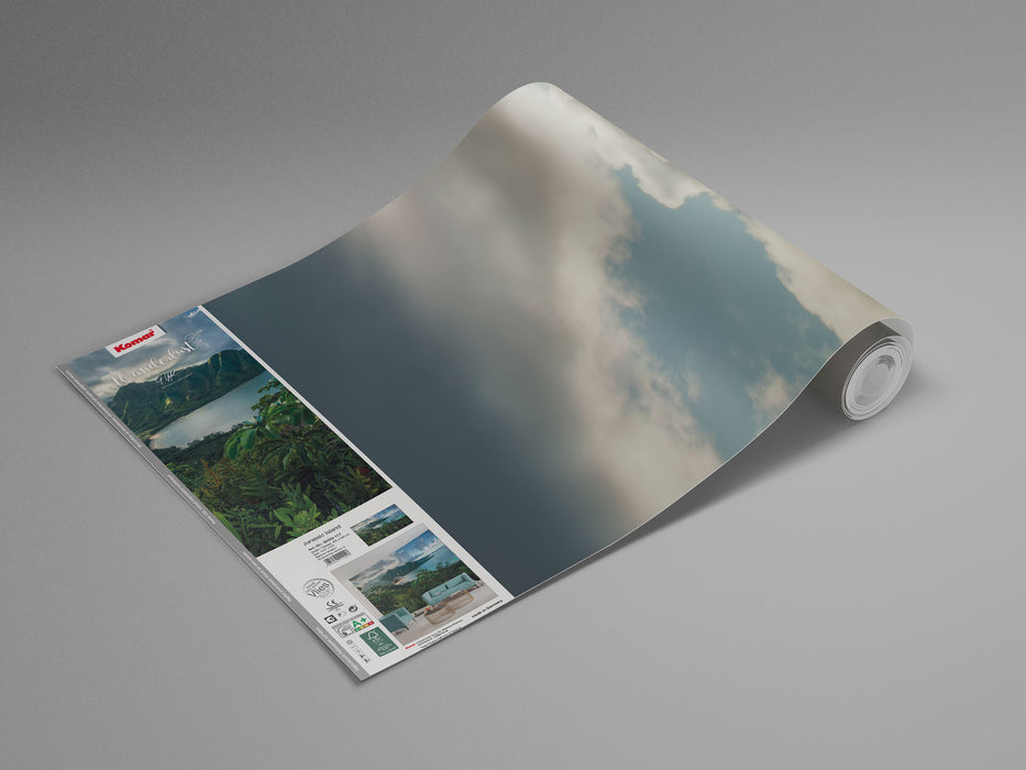 Digitaldruck Vlies Fototapete | Jurassic Island | 450 x 280 cm