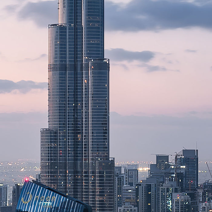Digitaldruck Vlies Fototapete | Lights of Dubai | 450 x 280 cm