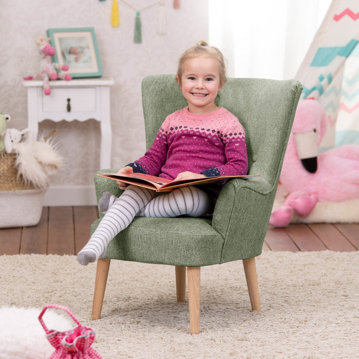 NEU Max Winzer | Star | Sessel | Kindersessel | Flachgewebe | Füße Buche Natur (rund)