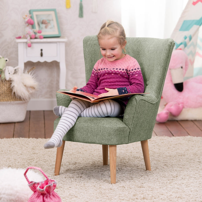 NEU Max Winzer | Star | Sessel | Kindersessel | Flachgewebe | Füße Buche Natur (rund)