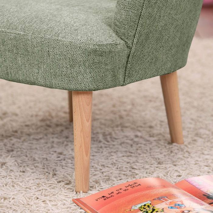 NEU Max Winzer | Star | Sessel | Kindersessel | Flachgewebe | Füße Buche Natur (rund)