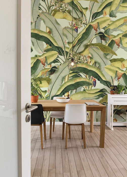 Komar NEU | Digitaldruck Vlies Fototapete - Banana Grove - Größe 200 x 250 cm