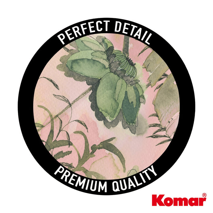 Komar NEU | Digitaldruck Vlies Fototapete - Flower Chain - Größe 200 x 250 cm