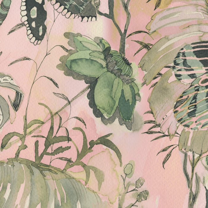 Komar NEU | Digitaldruck Vlies Fototapete - Flower Chain - Größe 200 x 250 cm