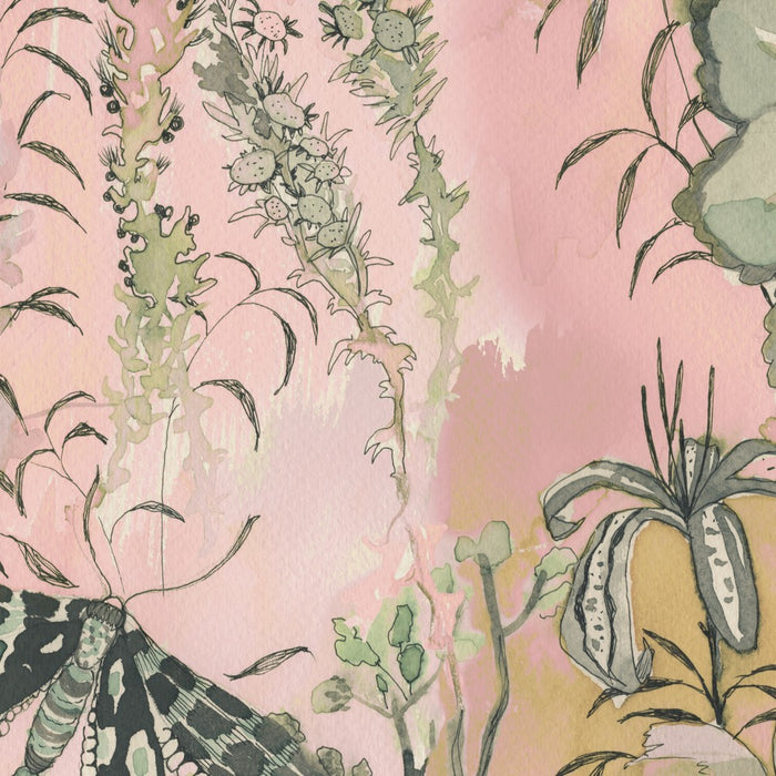 Komar NEU | Digitaldruck Vlies Fototapete - Flower Chain - Größe 200 x 250 cm