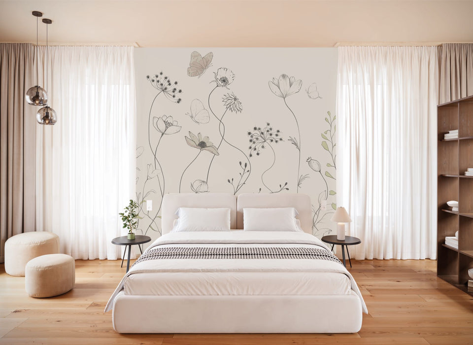 Komar NEU | Digitaldruck Vlies Fototapete - Easy Breezy - Größe 200 x 250 cm