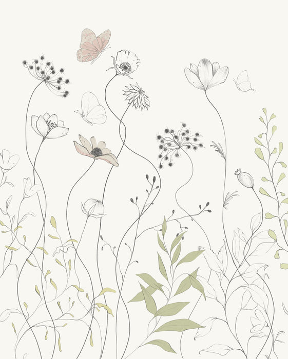 Komar NEU | Digitaldruck Vlies Fototapete - Easy Breezy - Größe 200 x 250 cm