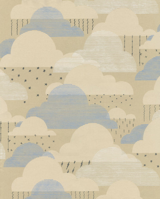 Digitaldruck Vlies Fototapete | Happy Clouds | 200 x 250 cm