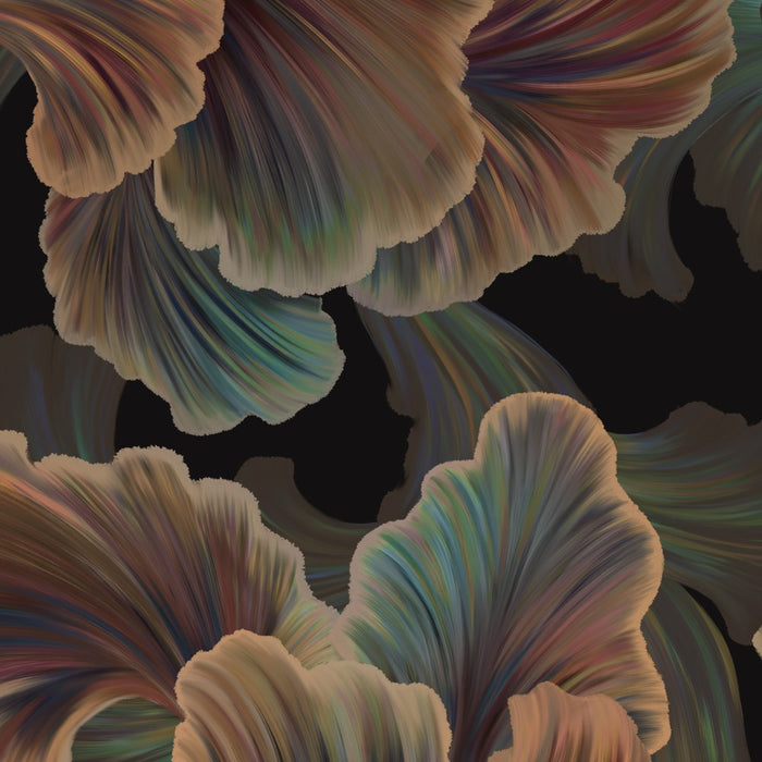 Komar NEU | Digitaldruck Vlies Fototapete - Night Blossoms - Größe 200 x 250 cm