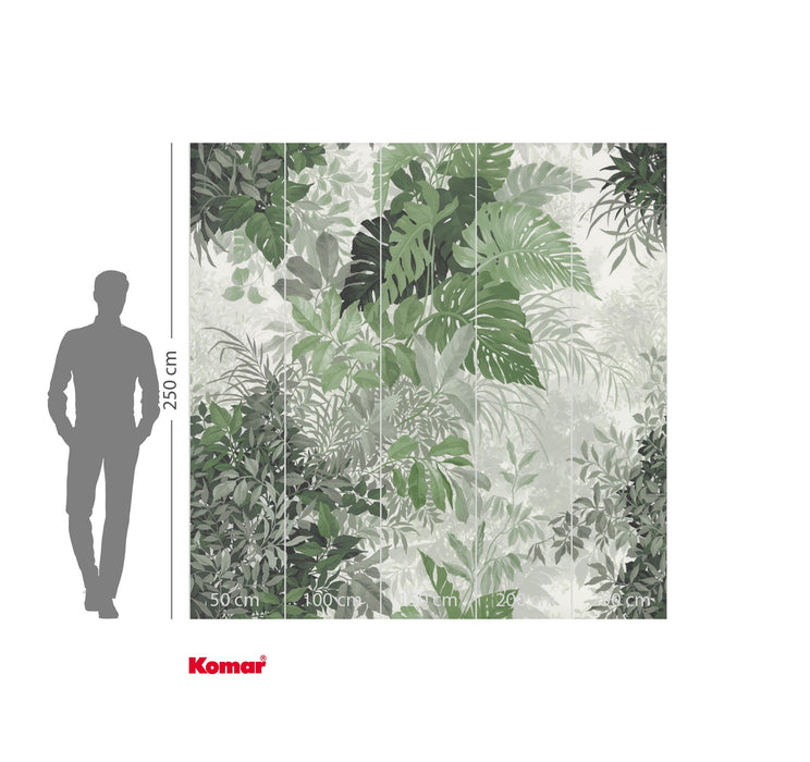 Komar NEU | Digitaldruck Vlies Fototapete - Buissons - Größe 250 x 250 cm