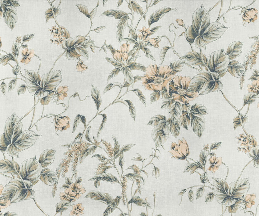 Digitaldruck Vlies Fototapete | Peachy Flora | 300 x 250 cm