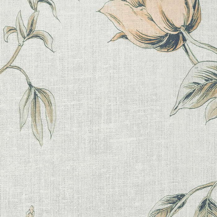 Komar NEU | Digitaldruck Vlies Fototapete - Peachy Flora - Größe 300 x 250 cm