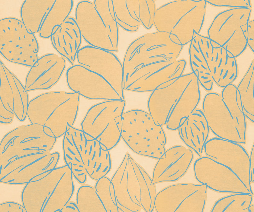 Komar NEU | Digitaldruck Vlies Fototapete - Leaf Lullaby - Größe 300 x 250 cm