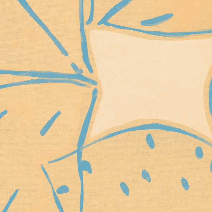 Komar NEU | Digitaldruck Vlies Fototapete - Leaf Lullaby - Größe 300 x 250 cm