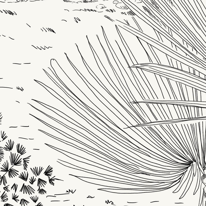 Komar NEU | Digitaldruck Vlies Fototapete - Shoreline - Größe 300 x 250 cm