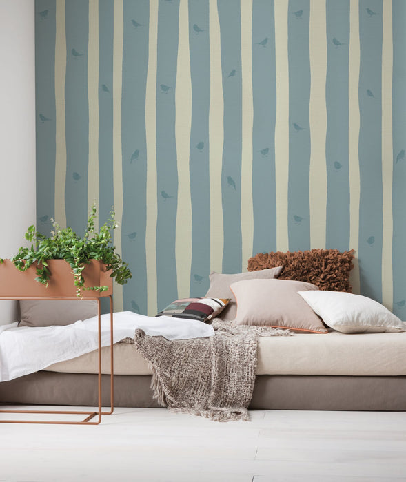 Komar NEU | Digitaldruck Vlies Fototapete - Summertime Scandi - Größe 300 x 250 cm